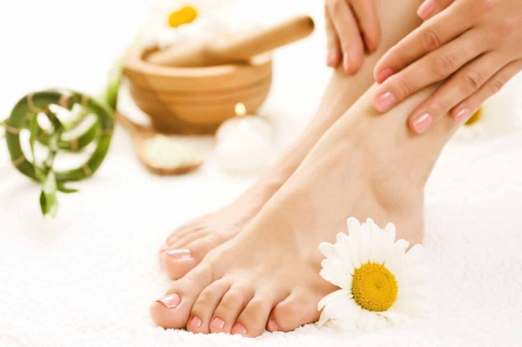 hixiene dos pés para evitar fungos na pel